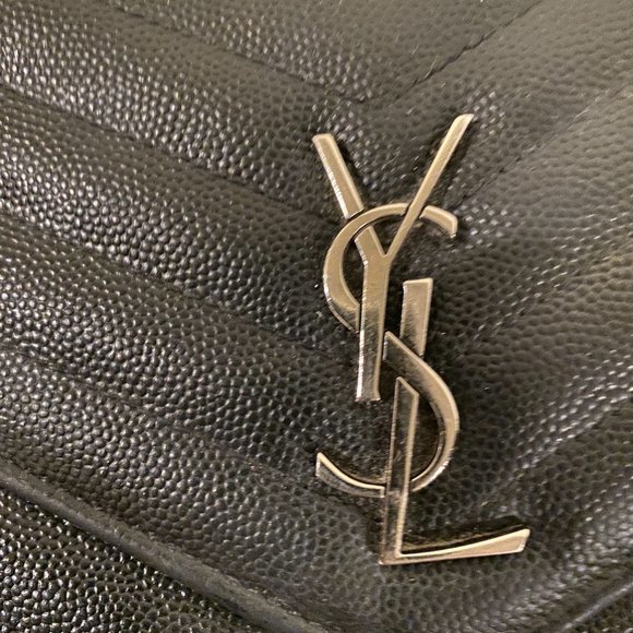 YSL black envelope chain wallet - Picture 3 of 9